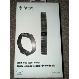 For Fitbit Luxe Stainless Steel Mesh Band Strap Smart Watch Loop Bracelet
